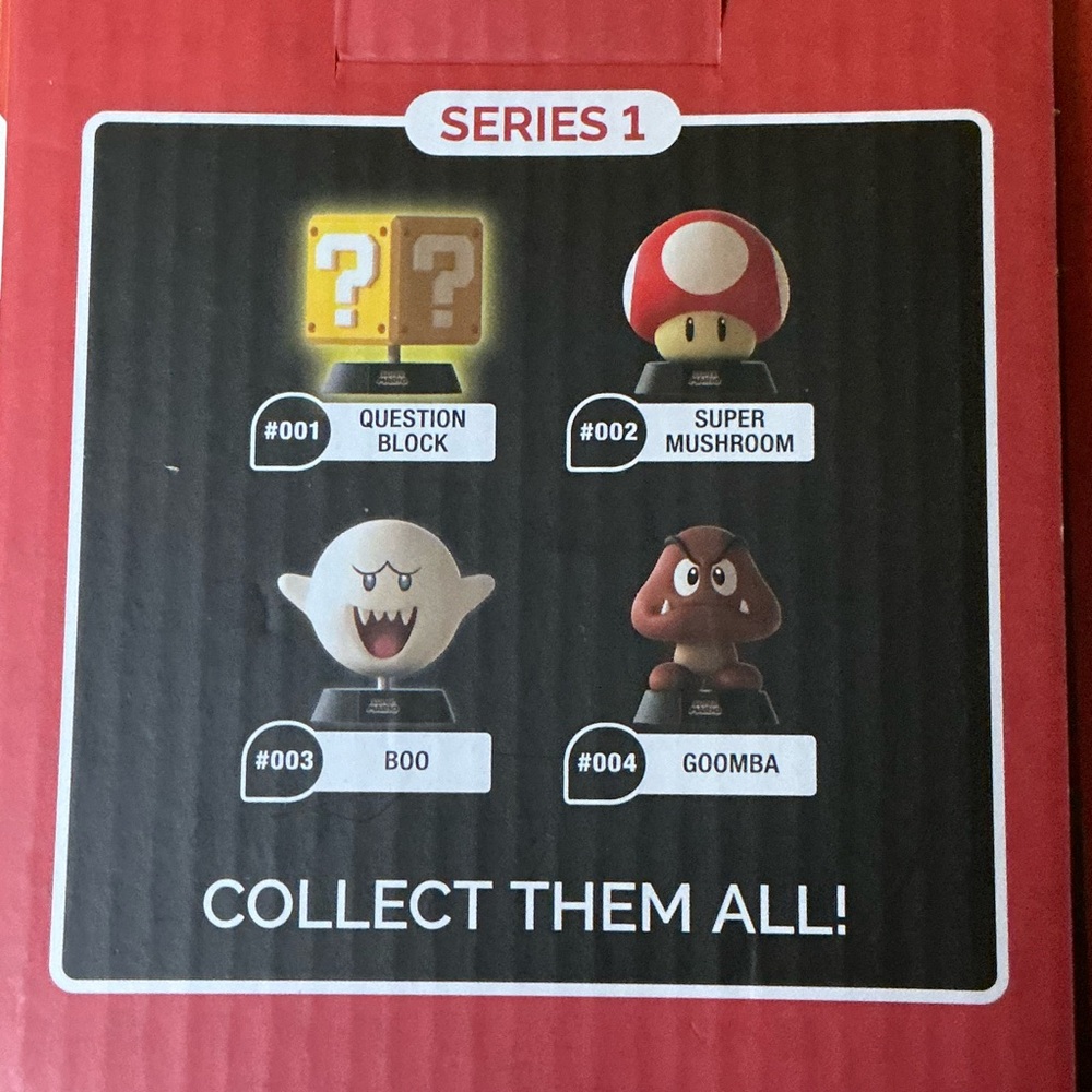 Super Mario Question Block Light Manufacturing Defect - Picture 10 of 15